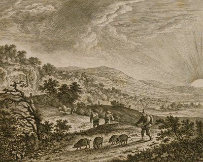 Le Porcher af Herman Saftleven