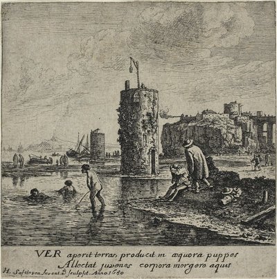 Forår af Herman Saftleven