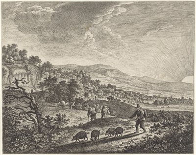 svinehyrde af Herman Saftleven