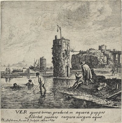 Forår, 1650 af Herman the Younger Saftleven