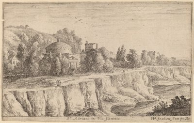 San Adrian kirke på Via Flaminia af Herman van Swanevelt