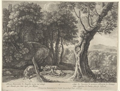 Adonis død Story of Adonis (serietitel) af Herman van Swanevelt