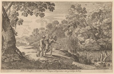 Hagar og englen af Herman van Swanevelt