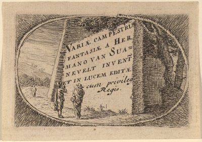 Titel side af Herman van Swanevelt