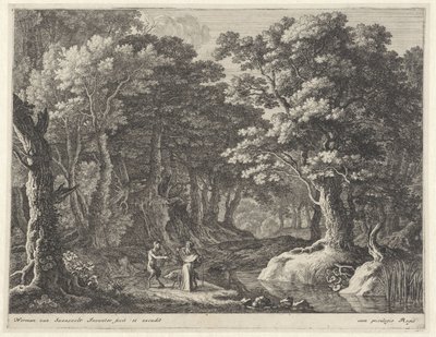 Sankt Antonius den Stores fristelse af Herman van Swanevelt