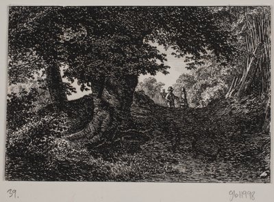 Parti udenfor Dyrehaven af Hermann Carmiencke
