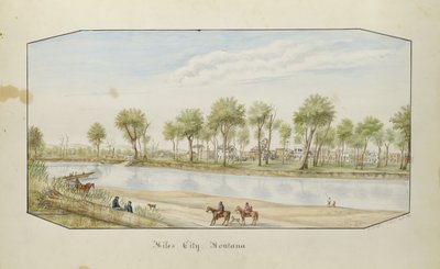 Miles City, Montana af Hermann Stieffel
