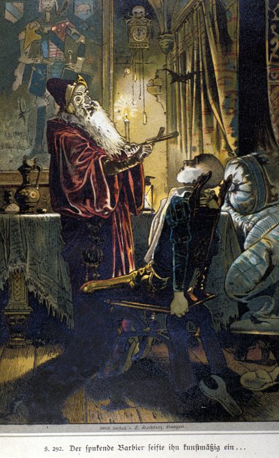 Illustration af Vogel til en fortælling af brødrene Jacob (1785-1863) og Wilhelm (1786-1859) Grimm af Hermann Vogel