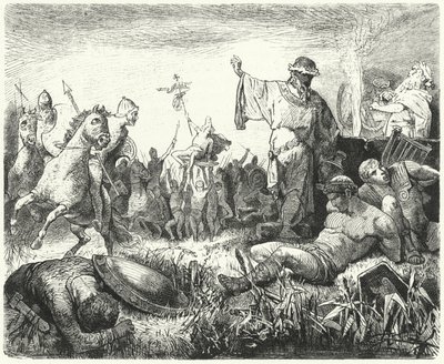 Parthians fejrer en sejr af Hermann Vogel
