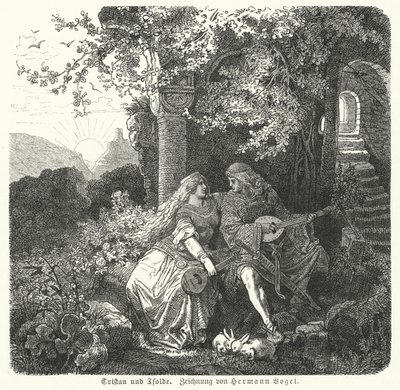 Tristan og Isolde af Hermann Vogel