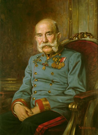 Kejser Franz Joseph I af Østrig (1830-1916) af Hermann Wassmuth