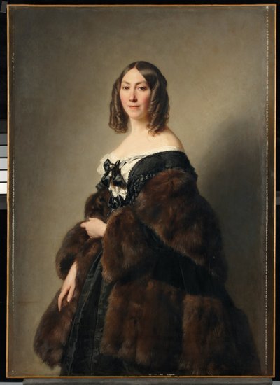 Portræt af Cécile Charlotte Furtado-Heine (olie på lærred) af Hermann Winterhalter