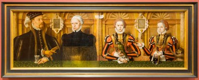 Familieportræt af Johannes II af Rietberg af Hermann Tom Ring