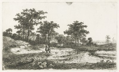 To jægere ved en ven af Hermanus Jan Hendrik van Rijkelijkhuysen