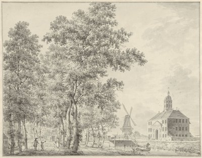 Muiderpoort i Amsterdam af Hermanus Petrus Schouten