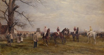 Et landsmøde, Catterick Bridge af Heywood Hardy