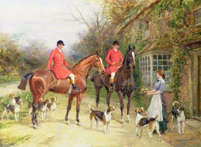 Et stop ved Fox Inn af Heywood Hardy