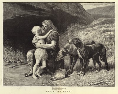 Den dræbte fjende af Heywood Hardy