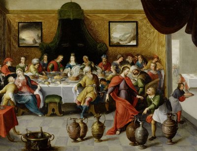 Bryllup i Kana af Hieronymous Francken III
