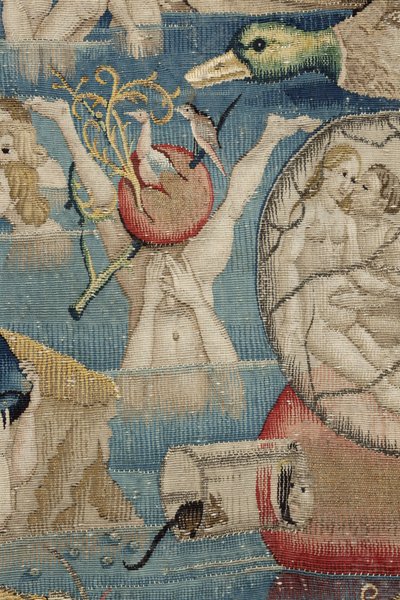 De jordiske glæders have. ca. 1560 (tæppe) af Hieronymus (after) Bosch