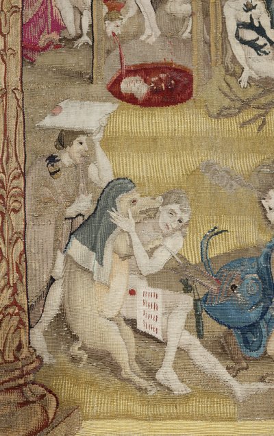 De jordiske glæders have. ca. 1560 (tæppe) af Hieronymus (after) Bosch