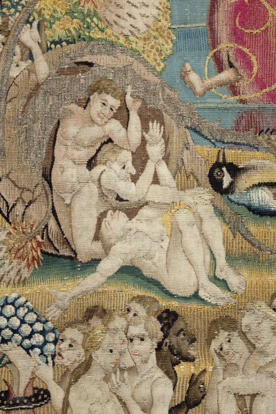 De jordiske glæders have. ca. 1560 (tæppe) af Hieronymus (after) Bosch