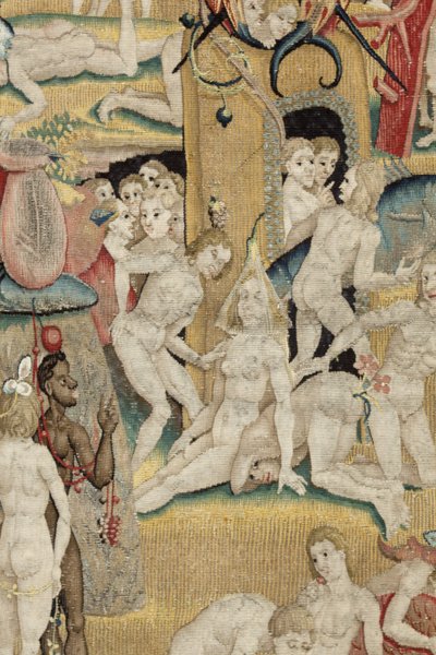 De jordiske glæders have. ca. 1560 (tæppe) af Hieronymus (after) Bosch