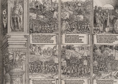 Ægteskabet mellem Filip den Skønne og Joanna af Østrig, Maximilian genfanger den besatte T..., 1515. af Hieronymus Andreae