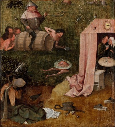 An Allegory of Inmperance, ca. 1495-1500 (olie på panel) af Hieronymus Bosch