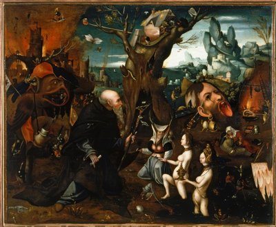 Sankt Anthonys fristelse af Hieronymus Bosch