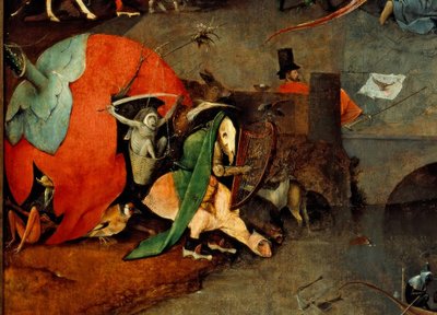 Fristelsen fra Saint Anthony af Hieronymus Bosch