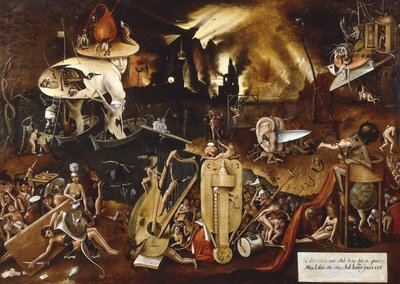 Helvede, af Hieronymus Bosch