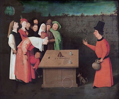 Tryllekunstneren af Hieronymus Bosch