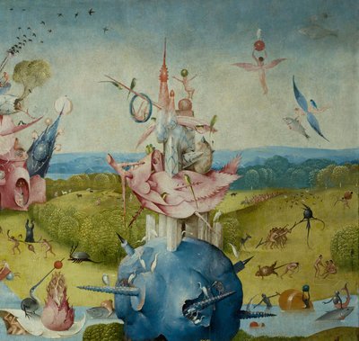 De jordiske glædernes have, 1490-1500 af Hieronymus Bosch