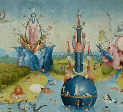 De jordiske glæders have, 1490-1500 af Hieronymus Bosch
