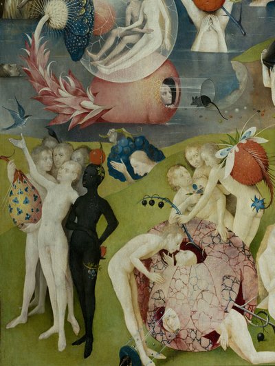 De jordiske glæders have, 1490-1500 af Hieronymus Bosch