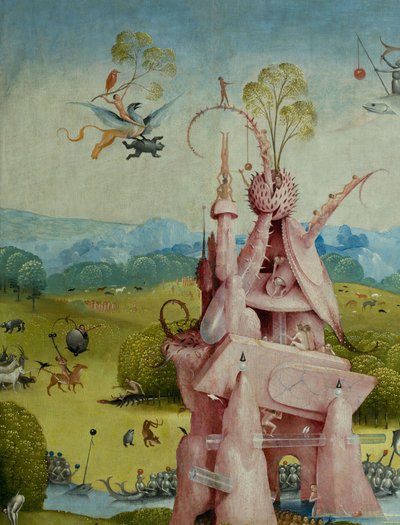 De jordiske glæders have, 1490-1500 af Hieronymus Bosch