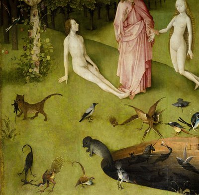 De jordiske glæders have, 1490-1500 af Hieronymus Bosch