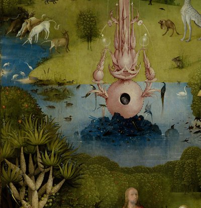De jordiske glæders have, 1490-1500 af Hieronymus Bosch