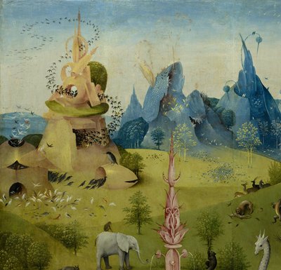 De jordiske glæders have, 1490-1500 af Hieronymus Bosch