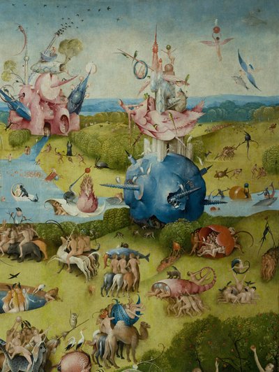 De jordiske glæders have, 1490-1500 af Hieronymus Bosch