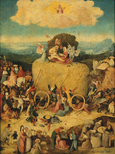 Haywain Triptych Central panel, ca. 1516 af Hieronymus Bosch