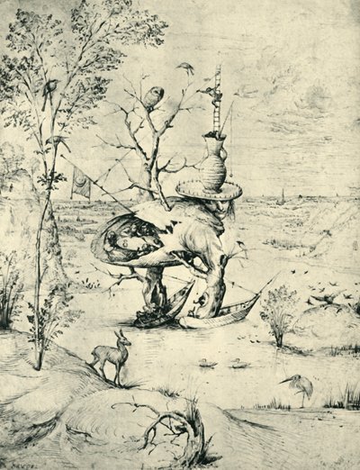 The Tree-Man, c1505, 1943. af Hieronymus Bosch