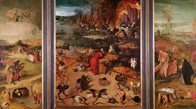 Triptykon af Sankt Anthonys fristelse af Hieronymus Bosch