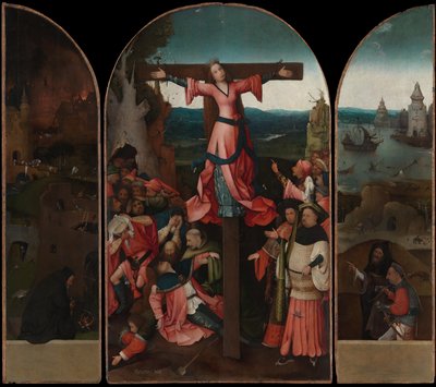 Triptykon af den korsfæstede Martyr af Hieronymus Bosch
