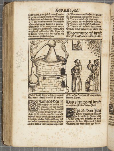 Destillering af bogen af Hieronymus Brunschwig