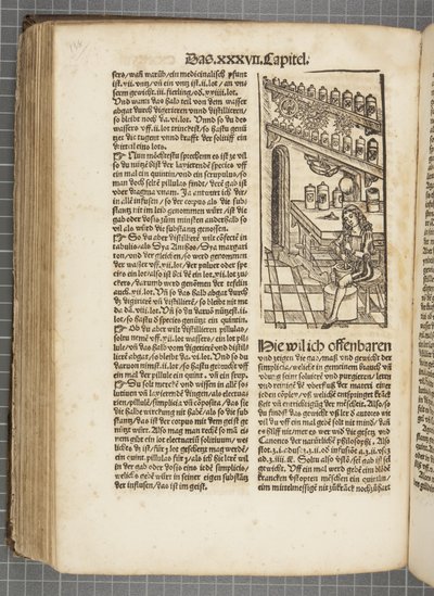 Destillering af bogen af Hieronymus Brunschwig