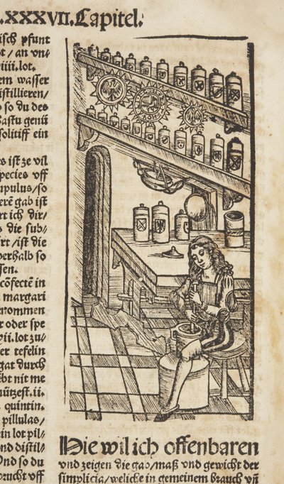 Destillering af bogen af Hieronymus Brunschwig