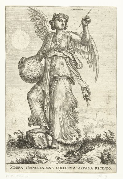 Astronomi af Hieronymus Cock