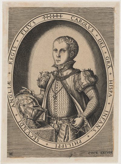 Don Carlos, prins af Asturien af Hieronymus Cock